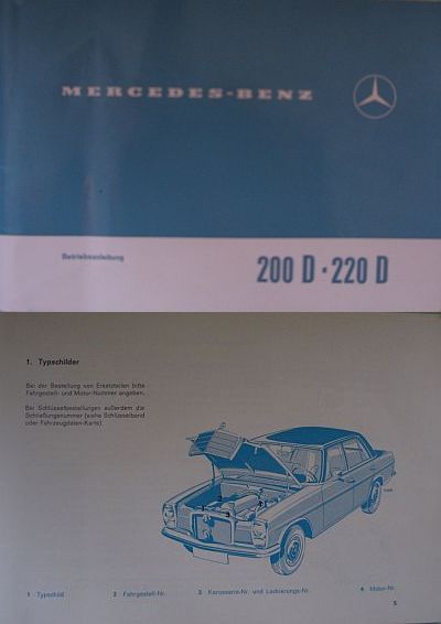 Mercedes 200 D.220 D