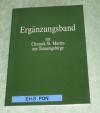 Ergänzungsband St. Martin